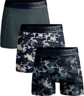 Muchachomalo 3-pack boxershort heren - Elastisch katoen - zachte waistband - Camouflage