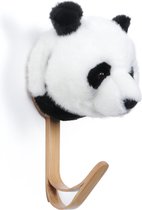 Wild & Soft kapstok dierenkop kleine panda
