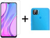 Beschermglas Xiaomi Redmi 9C Screenprotector 1 stuk - Xiaomi Redmi 9C Screen Protector Camera - 1 stuk