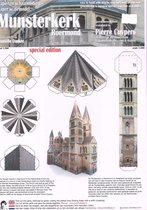 bouwplaat Munsterkerk, Roermond, schaal 1/300
