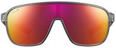 Solar Zonnebril Discovery Unisex Cat.3 Mono-lens Grijs/grijs