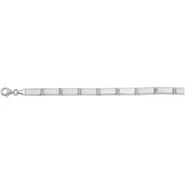 Armband Zirkonia Poli/mat  5,0 Mm 19 Cm