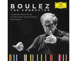 Pierre Boulez - The Conductor: Complete Recordings On Deutsche Grammophon And Decca (84 CD | 4 Blu-Ray) (Limited Edition)