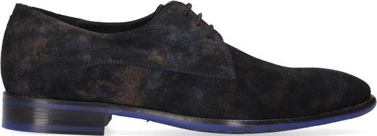 Floris Van Bommel 18346 Nette schoenen - Veterschoenen - Heren - Blauw - Maat 42⅔