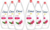 Dove Douchegel Go Fresh Granaatappel en Verbana Citroen - Voordeelverpakking 6 x 225 ml