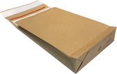 Specipack Kraft Mailing Bag - Vert E-commerce Block Bottom Mailer - 400 x 500 x 100 mm - 120 g/ m2 - Double Bande Adhésive - Boîte 100 Enveloppes