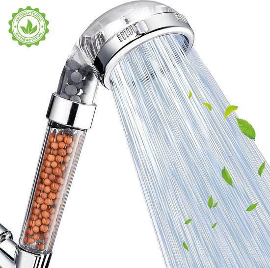 SHOWER Ionische Douchekop Waterbesparend Antikalk Duurzaam