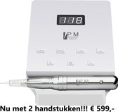 PM-K21 - Permanente Make-Up machine -2 Handstukken (PEN) - PMU machine - | Wenkbrauwen , Ogen en Lippen | Cartridge Naalden  | Inclusief 15 R1 naalden