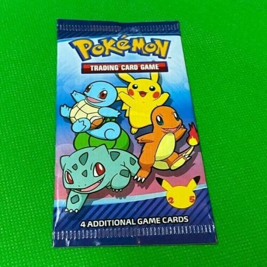 Thumbnail van een extra afbeelding van het spel 10 x Pokémon - Mcdonald's 25th anniversary pokemon booster pack - Pokemon Kaarten (10 BOOSTER PACKS)