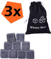 Whiskey Stenen Voor Koude Drankjes - Herbruikbare Whiskey Stones - Whiskeystenen IJsblokjes - 28 Stuks