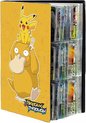 Afbeelding van het spelletje Pikachu & Psyduck - Pokémon Verzamelmap voor 216 kaarten + Pokémon Balpen + 5 Pokémon stickers | Pokemon verzamelalbum Kaarten Map
