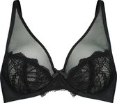Hunkemöller Lingerie Dames Niet-voorgevormde beugel bh Mel I AM Danielle  - Zwart - maat C80