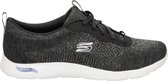 Skechers Arch Fit Refine dames sneakers - Zwart - Maat 39 - Uitneembare zool