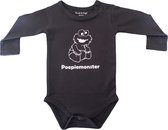 Romper Poepiemonster - Maat 74/80