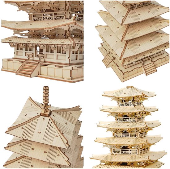 TG507 Big Ben - Houten Bouwpakket 3D-Puzzel DIY Robotime/ROKR/Rolife TG507 Big Ben - Houten Bouwpakket 3D-Puzzel DIY Robotime/ROKR/Rolife
