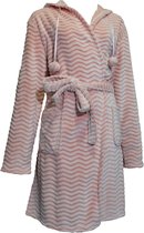 Dames badjas Cocodream coral fleece 696731 Rose Medium