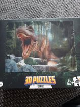 3D puzzel  - Dino / Dinosaurus  / 31x23 cm / 100 stukjes