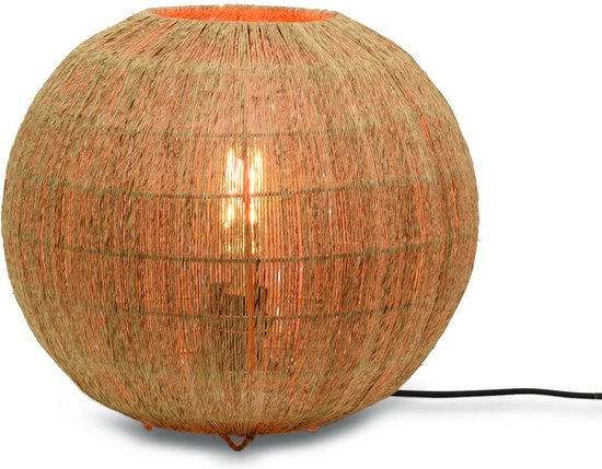 GOOD&MOJO Lampe de table globe de jute Iguazu Naturel - Taille du produit : Grand