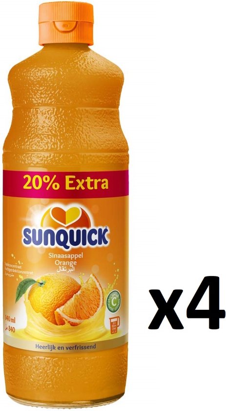 Sunquick Orange 4 x 700 ml