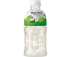 Mogu Mogu Coconut 6x320ml - Tropische Frisdrank - Kokosnootsmaak met stukjes cocos