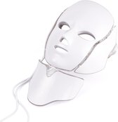 Interesting Living LED gezichtsmasker - Lichttherapielamp - Huidverzorging Apparaat - Anti Rimpel - Wit