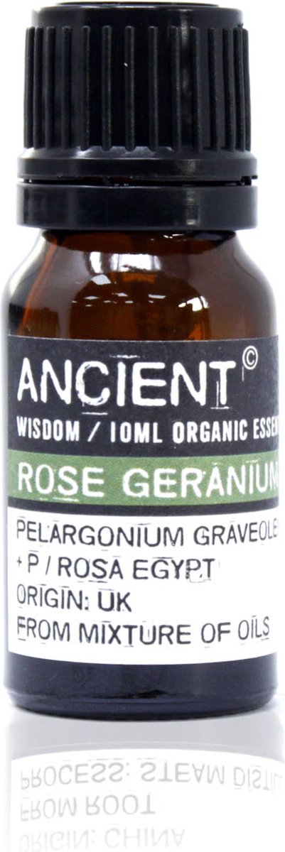 Goedkoopste Biologische Etherische Olie Rozen Geranium - 10ml -Essentiële Oliën Aromatherapie