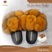 Slippers - The Lion Queen Flouffy's - Melk&Koekjes Maat 41