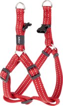 Rogz For Dogs Snake Step-In Hondentuig - 16 mm x 42-61 cm - Rood