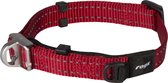 Rogz Utility Safety Halsband Rood - Hondenhalsband - 27-39x1.6 cm