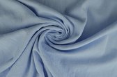 Katoen Jacquard - 150cm breed - Aqua blauw - 10 meter