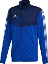 adidas Tiro 19 Polyester Jacket Unisex - Blauw - maat XS