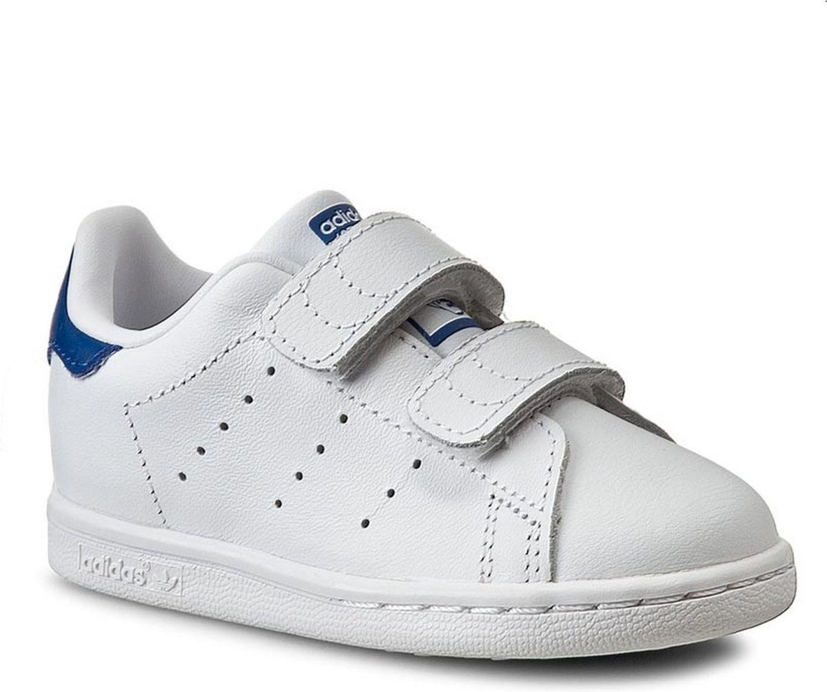 adidas Stan Smith I Sneakers - Maat 21 - - wit/blauw | bol.com