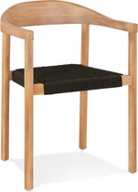Alterego Houten design stoel 'CORDON' voor binnen/buiten - bestel per 2 stuks / prijs voor 1 stuk