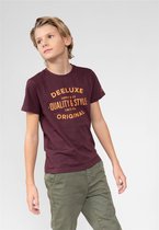 DEELUXE T-shirt met logo BALT Plum