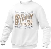 Crypto Kleding -In Bitcoin We Trust #1 - Trader - Investing - Investeren - Aandelen - Trui/Sweater