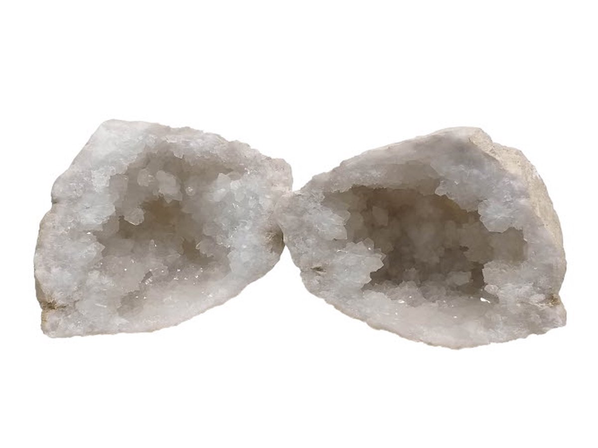 Bergkristal geode / Kwarts geode 1,7 kg