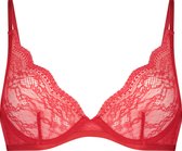 Hunkemöller Dames Lingerie Niet-voorgevormde beugel bh Isabelle - Rood - maat B75