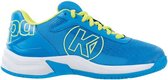 Kempa Attack 2.0 Laces kinderen - Sportschoenen - Volleybal - Indoor - blauw/geel