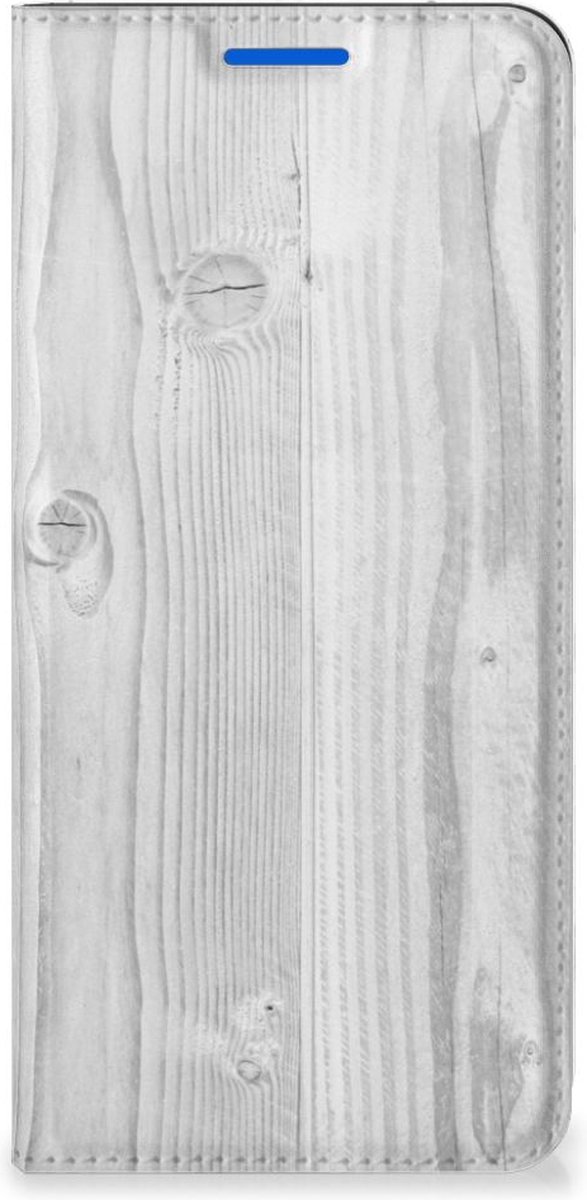 OPPO Reno6 5G Book Wallet Case White Wood
