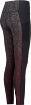 Hunkemöller Dames - Sport collectie - HKMX High waisted sport legging print   - Rood - maat L
