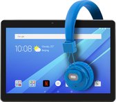 Point of View - 10" tablet/tablet 10 inch -Android 10,   2GB+32GB - met 3G/WiFi/DUAL SIM/GPS/Bluetooth (geschikt voor Netflix en Disney+) met blauwe Bluetooth draadloze koptelefoon