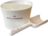 Moët & Chandon Ice Imperial Small Bucket + Ice Scoop - Voor ijsblokjes en fruit