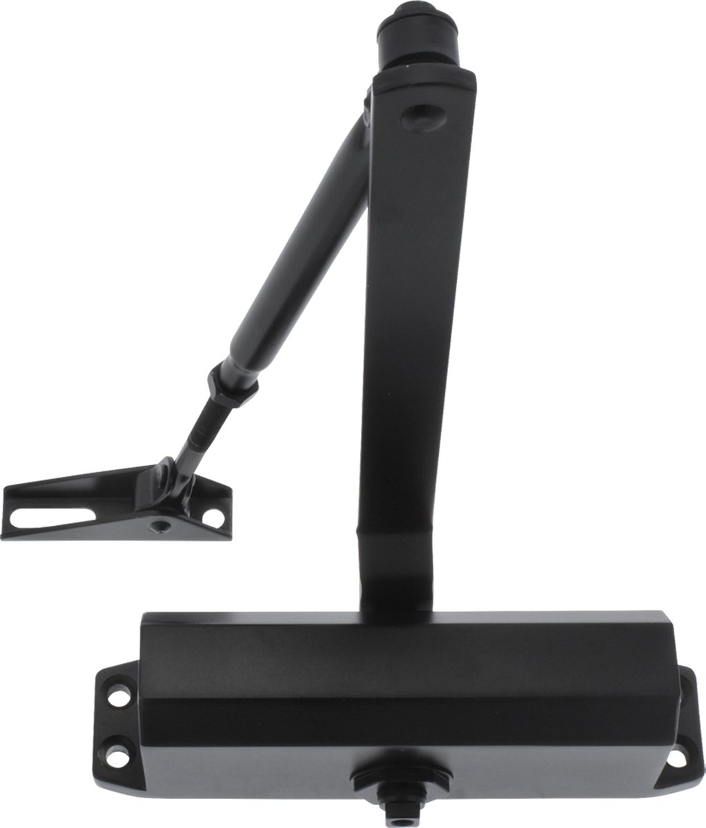 Wovar Deurdranger Zwart Aluminium| Per Stuk (Tot 65 kg) | Deursluiter