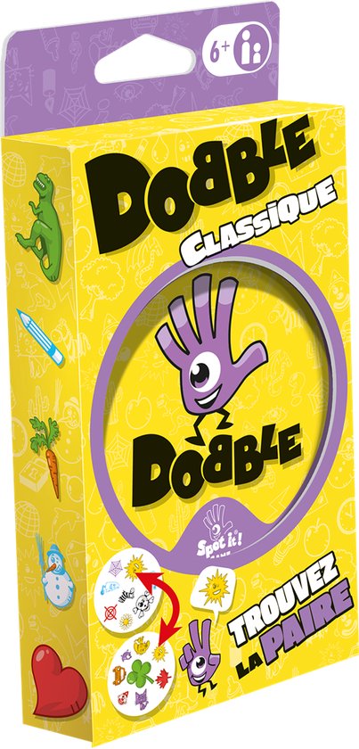 Jeu de cartes Dobble Gourmandise - Jeux de société enfant