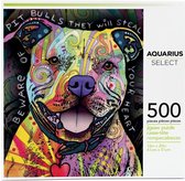 AQUARIUS Puzzel 500 stukjes Dean Russo Pit Bull - 62502