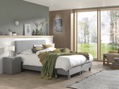 GoodVibes Boxspring Comfort - 140 x 200 cm - Grijs