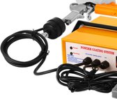 Kipple® Poedercoating Systeem 10-15 PSI - Poeder Coating - Hoge Druk Spuitpistool - Complete Set - Professionele Poedercoat Machine - 220V