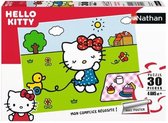 Puzzel 30 p - Hello Kitty in de tuin