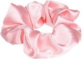 Bijoux by Ive - Haar elastiek - Scrunchie - Velvet - Roze