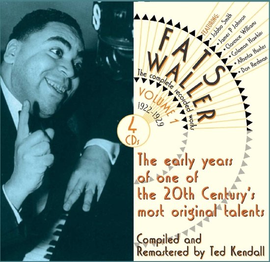 Fats Waller - The Complete Recorded Works, Vol. 1 Messin' Around With The Blues (4 CD)
